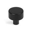 From The Anvil Cabinet Hardware Matt Black / Cabinet Knobs / 25mm Dia. From The Anvil - Matt Black Judd Cabinet Knob - 25mm (No rose)