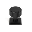 From The Anvil Cabinet Hardware Matt Black / Cabinet Knobs / 25mm Dia. From The Anvil - Matt Black Judd Cabinet Knob - 25mm (Square)