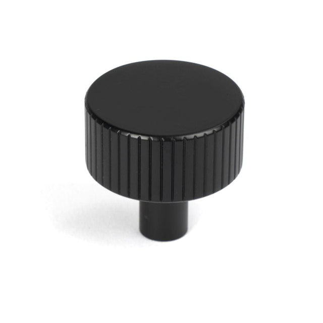 From The Anvil Cabinet Hardware Matt Black / Cabinet Knobs / 32mm Dia. From The Anvil - Matt Black Judd Cabinet Knob - 32mm (No rose)