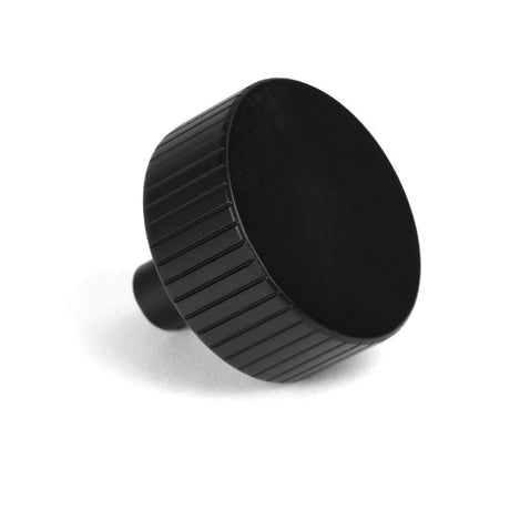 From The Anvil Cabinet Hardware Matt Black / Cabinet Knobs / 38mm Dia. From The Anvil - Matt Black Judd Cabinet Knob - 38mm (No rose)