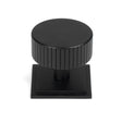 From The Anvil Cabinet Hardware Matt Black / Cabinet Knobs / 38mm Dia. From The Anvil - Matt Black Judd Cabinet Knob - 38mm (Square)