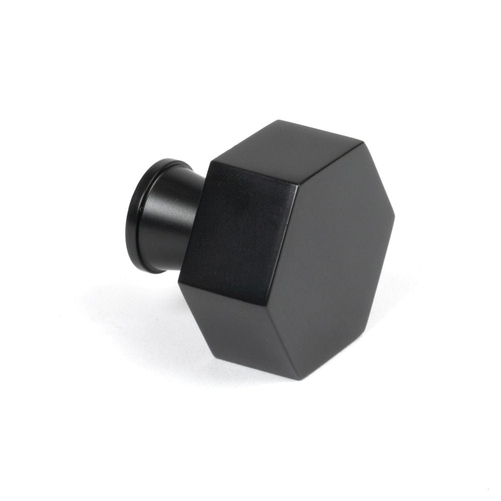 From The Anvil Cabinet Hardware Matt Black / Cabinet Knobs / 38mm Dia. From The Anvil - Matt Black Kahlo Cabinet Knob - 38mm