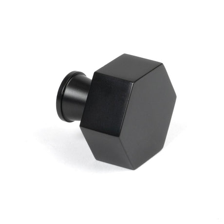 From The Anvil Cabinet Hardware Matt Black / Cabinet Knobs / 38mm Dia. From The Anvil - Matt Black Kahlo Cabinet Knob - 38mm