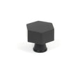 From The Anvil Cabinet Hardware Matt Black / Cabinet Knobs / 38mm Dia. From The Anvil - Matt Black Kahlo Cabinet Knob - 38mm