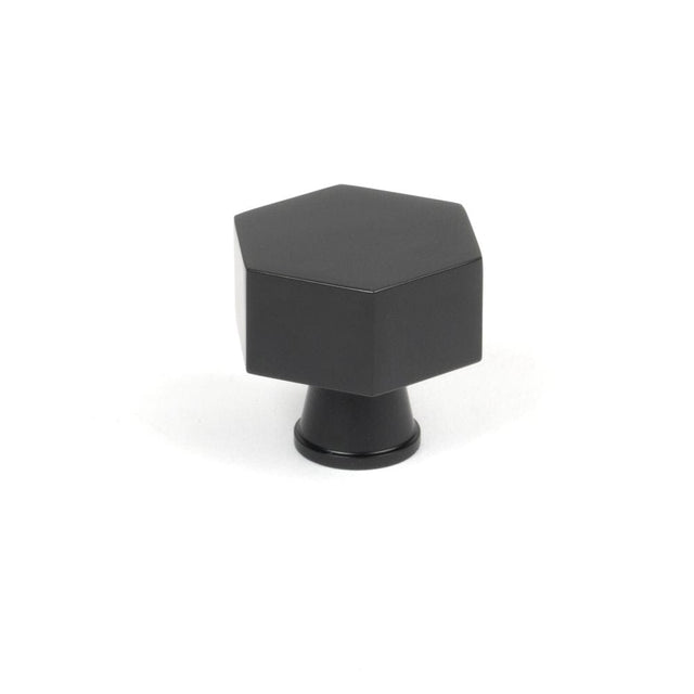 From The Anvil Cabinet Hardware Matt Black / Cabinet Knobs / 38mm Dia. From The Anvil - Matt Black Kahlo Cabinet Knob - 38mm