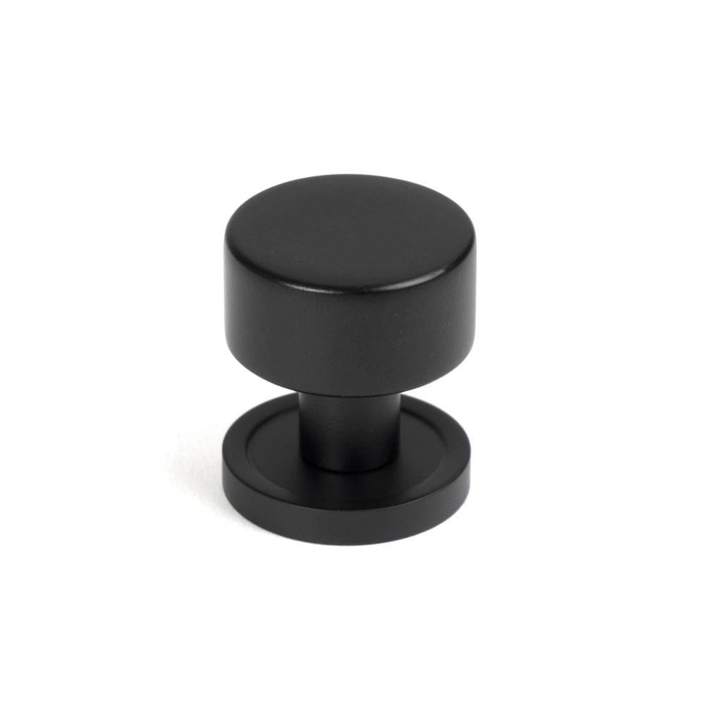 From The Anvil Cabinet Hardware Matt Black / Cabinet Knobs / 25mm Dia. From The Anvil - Matt Black Kelso Cabinet Knob - 25mm (Plain)
