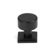 From The Anvil Cabinet Hardware Matt Black / Cabinet Knobs / 25mm Dia. From The Anvil - Matt Black Kelso Cabinet Knob - 25mm (Square)