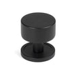 From The Anvil Cabinet Hardware Matt Black / Cabinet Knobs / 32mm Dia. From The Anvil - Matt Black Kelso Cabinet Knob - 32mm (Plain)