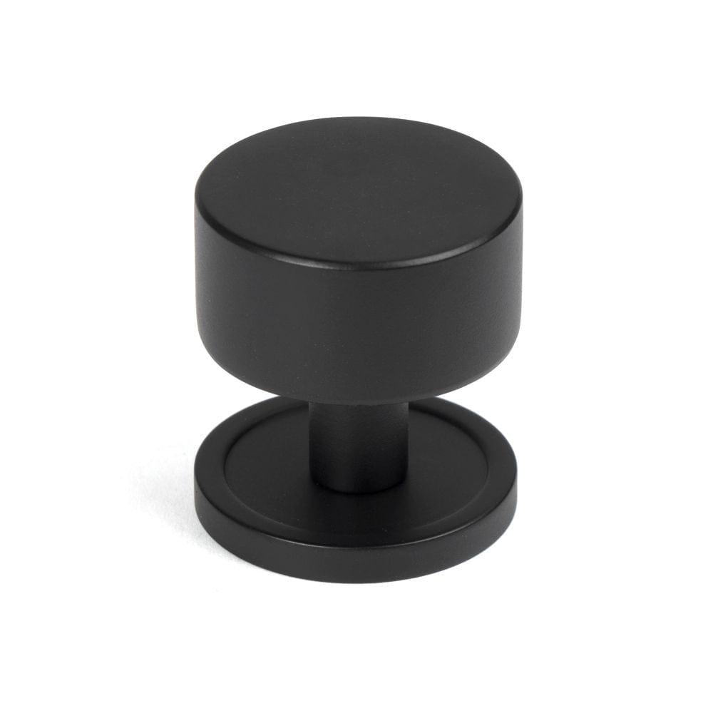 From The Anvil Cabinet Hardware Matt Black / Cabinet Knobs / 32mm Dia. From The Anvil - Matt Black Kelso Cabinet Knob - 32mm (Plain)