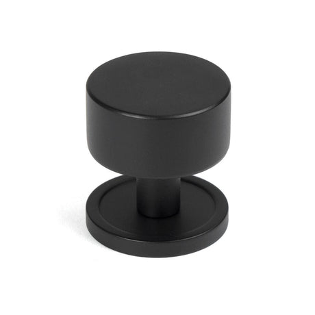 From The Anvil Cabinet Hardware Matt Black / Cabinet Knobs / 32mm Dia. From The Anvil - Matt Black Kelso Cabinet Knob - 32mm (Plain)