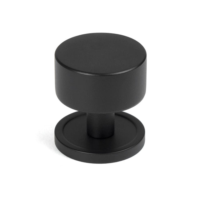 From The Anvil Cabinet Hardware Matt Black / Cabinet Knobs / 32mm Dia. From The Anvil - Matt Black Kelso Cabinet Knob - 32mm (Plain)