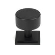 From The Anvil Cabinet Hardware Matt Black / Cabinet Knobs / 32mm Dia. From The Anvil - Matt Black Kelso Cabinet Knob - 32mm (Square)