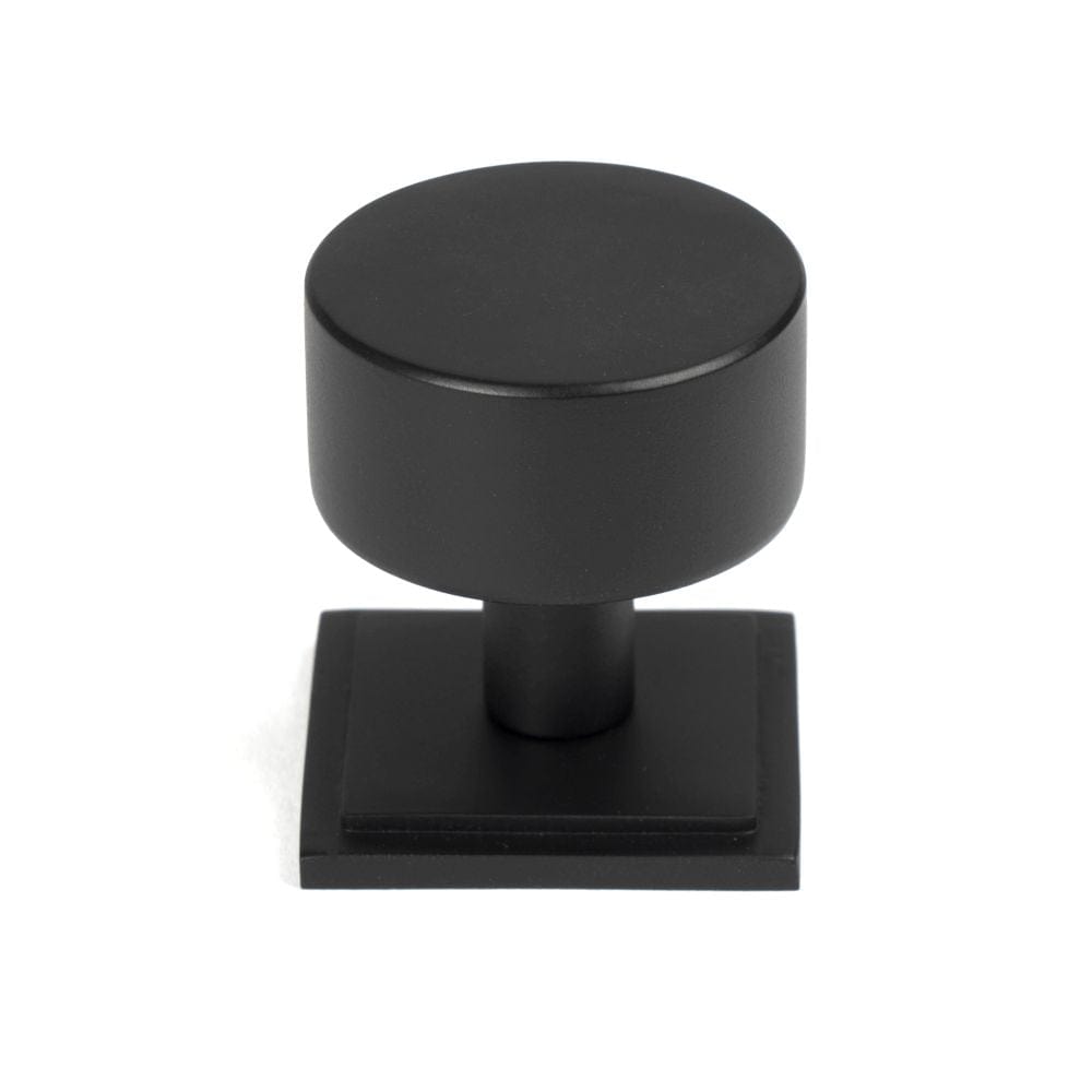 From The Anvil Cabinet Hardware Matt Black / Cabinet Knobs / 32mm Dia. From The Anvil - Matt Black Kelso Cabinet Knob - 32mm (Square)