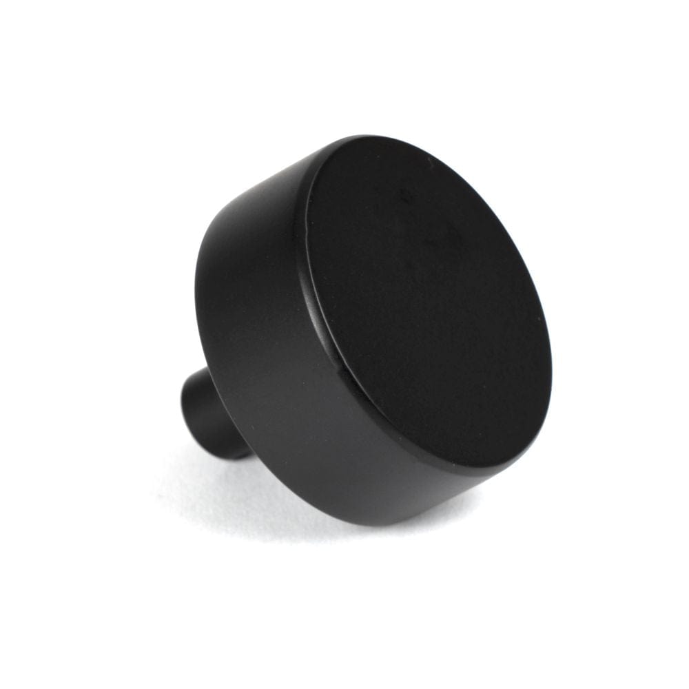 From The Anvil Cabinet Hardware Matt Black / Cabinet Knobs / 38mm Dia. From The Anvil - Matt Black Kelso Cabinet Knob - 38mm (No rose)