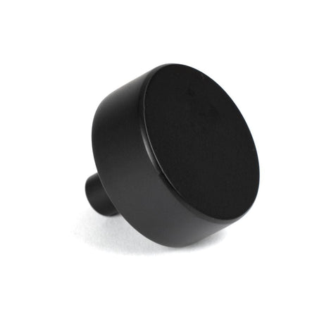 From The Anvil Cabinet Hardware Matt Black / Cabinet Knobs / 38mm Dia. From The Anvil - Matt Black Kelso Cabinet Knob - 38mm (No rose)