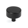 From The Anvil Cabinet Hardware Matt Black / Cabinet Knobs / 38mm Dia. From The Anvil - Matt Black Kelso Cabinet Knob - 38mm (No rose)