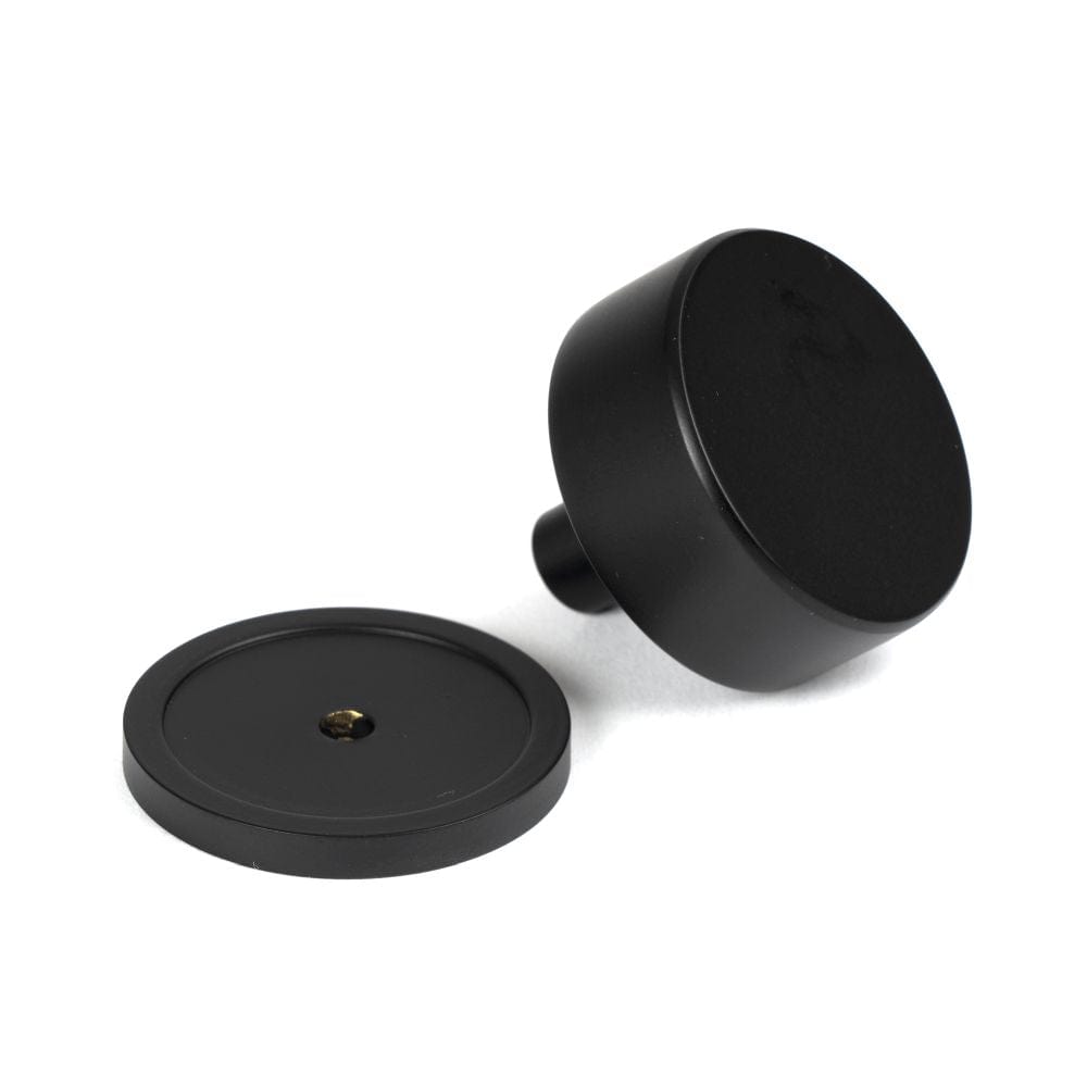From The Anvil Cabinet Hardware Matt Black / Cabinet Knobs / 38mm Dia. From The Anvil - Matt Black Kelso Cabinet Knob - 38mm (Plain)