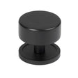 From The Anvil Cabinet Hardware Matt Black / Cabinet Knobs / 38mm Dia. From The Anvil - Matt Black Kelso Cabinet Knob - 38mm (Plain)