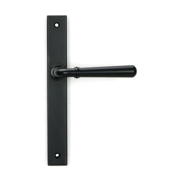 From The Anvil Door Furniture Matt Black / Multi Point Latch Set From The Anvil - Matt Black Newbury Slimline Lever Espag. Latch Set