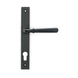 From The Anvil Door Furniture Matt Black / Multi Point Lock Set / 92mm c/c From The Anvil - Matt Black Newbury Slimline Lever Espag. Lock Set