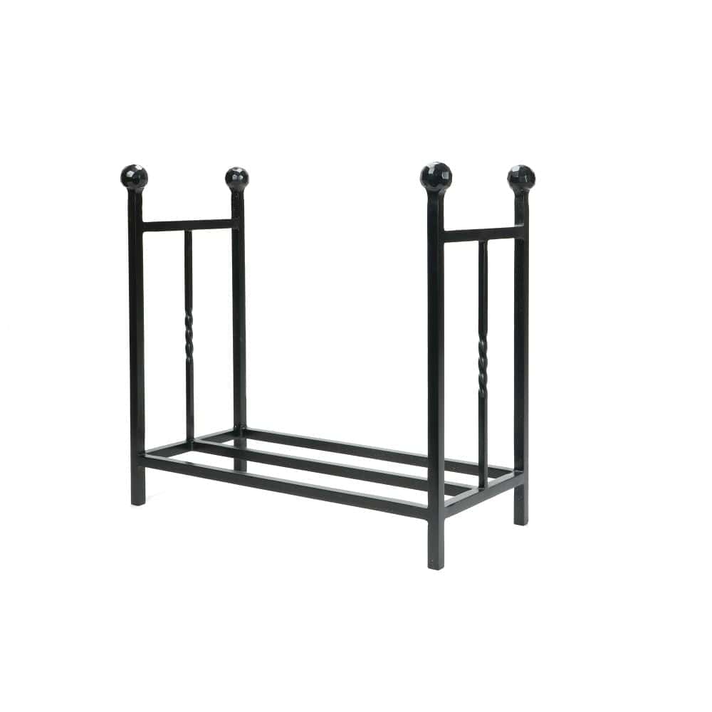 From The Anvil Home & Garden Matt Black / Log Holders / Rectangular Log Holder From The Anvil - Matt Black Rectangular Log Holder