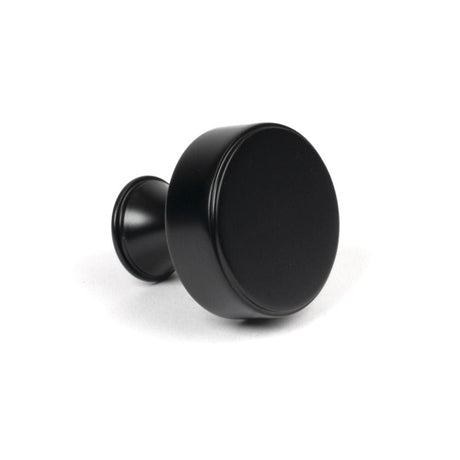 From The Anvil Cabinet Hardware Matt Black / Cabinet Knobs / 32mm Dia. From The Anvil - Matt Black Scully Cabinet Knob - 32mm