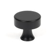 From The Anvil Cabinet Hardware Matt Black / Cabinet Knobs / 38mm Dia. From The Anvil - Matt Black Scully Cabinet Knob - 38mm