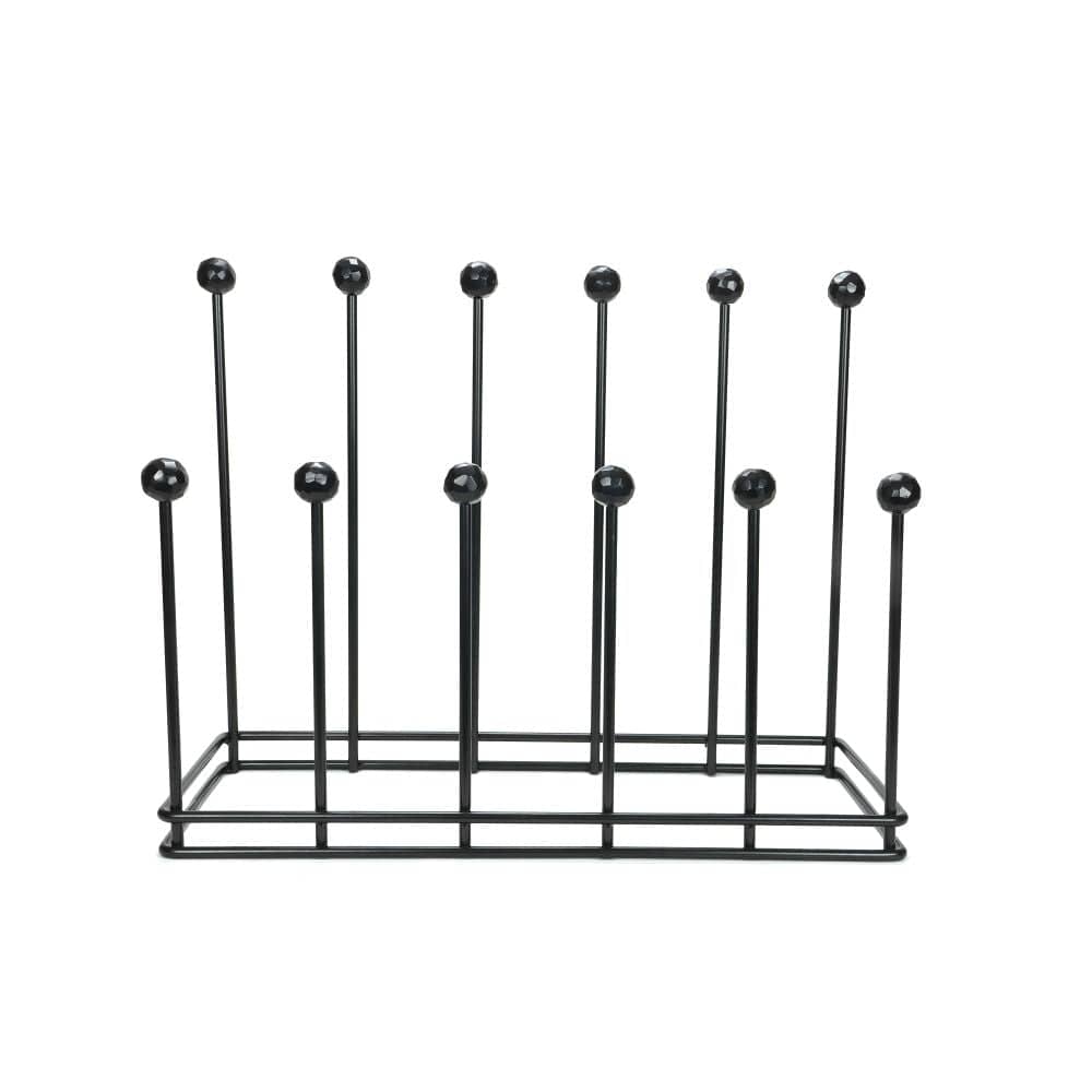 From The Anvil Home & Garden Matt Black / Boot Racks From The Anvil - Matt Black Six Pair Boot Rack