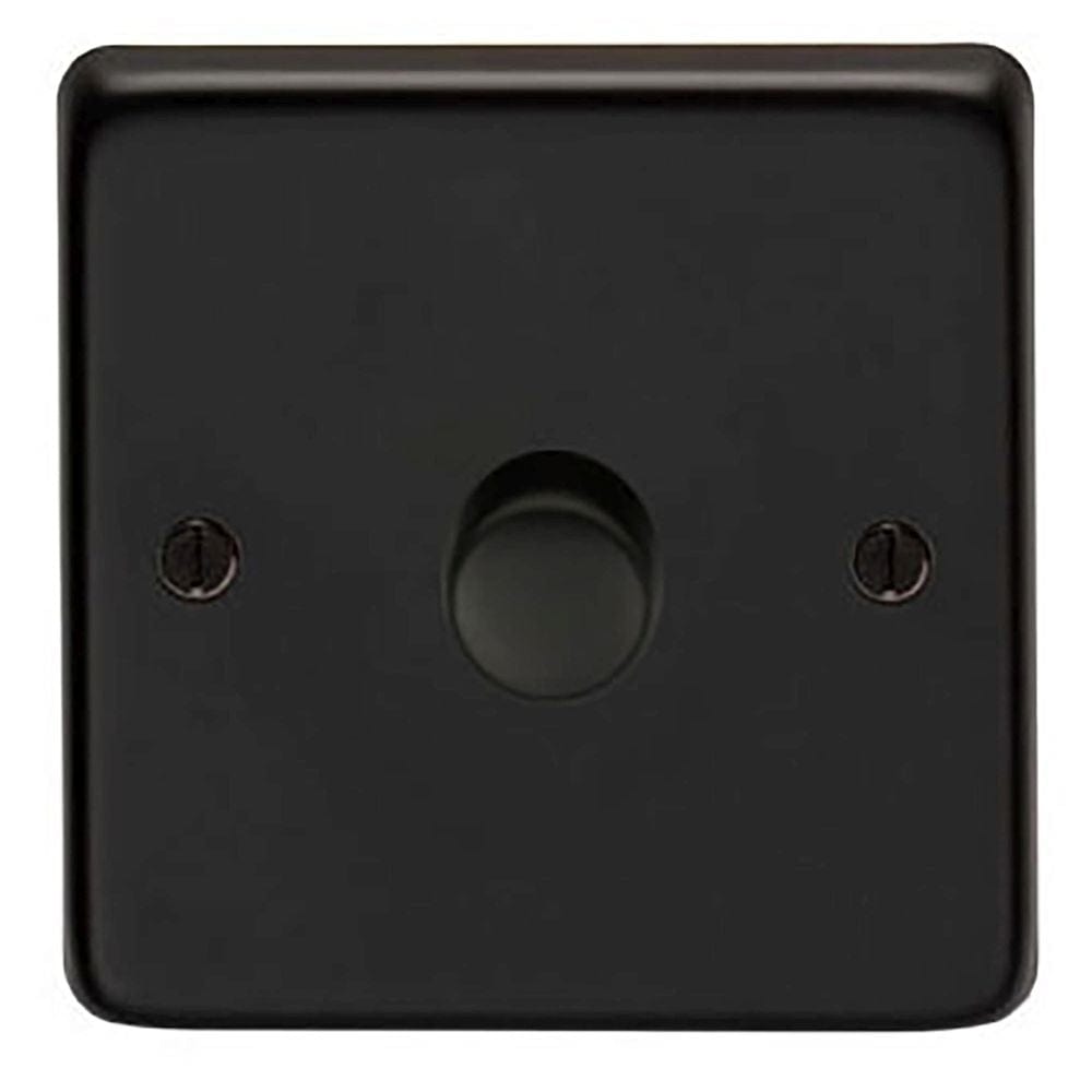 From The Anvil Electrical Matt Black / Single LED Dimmer Switch From The Anvil - MB Single LED Dimmer Switch