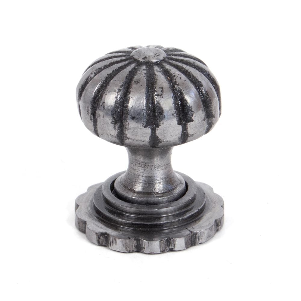 From The Anvil Cabinet Hardware Natural Smooth / Cabinet Knobs / Large From The Anvil - Natural Smooth Flower Cabinet Knob - Large