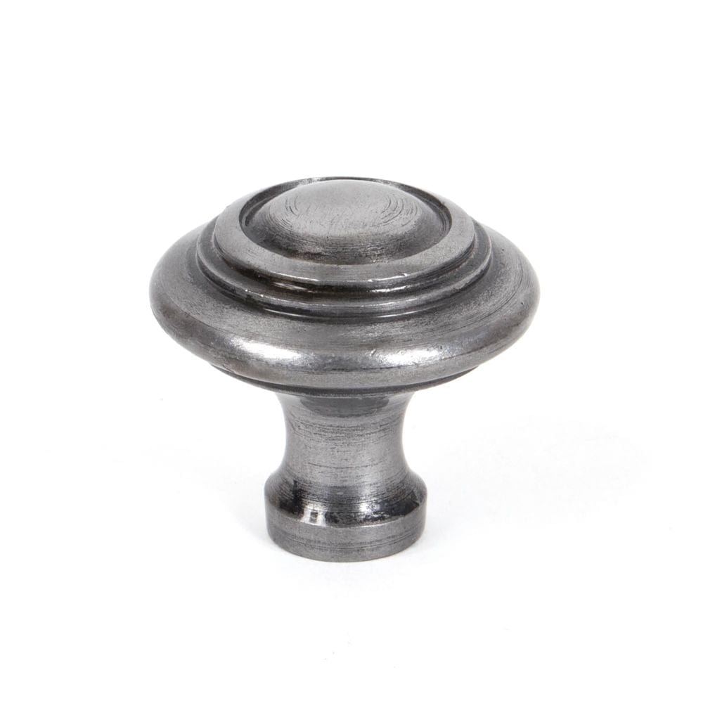 From The Anvil Cabinet Hardware Natural Smooth / Cabinet Knobs / Large From The Anvil - Natural Smooth Ringed Cabinet Knob - Large