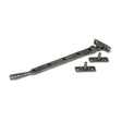 From The Anvil Window Furniture Pewter Patina / 10"/250mm From The Anvil - Pewter 10" Hammered Newbury Stay