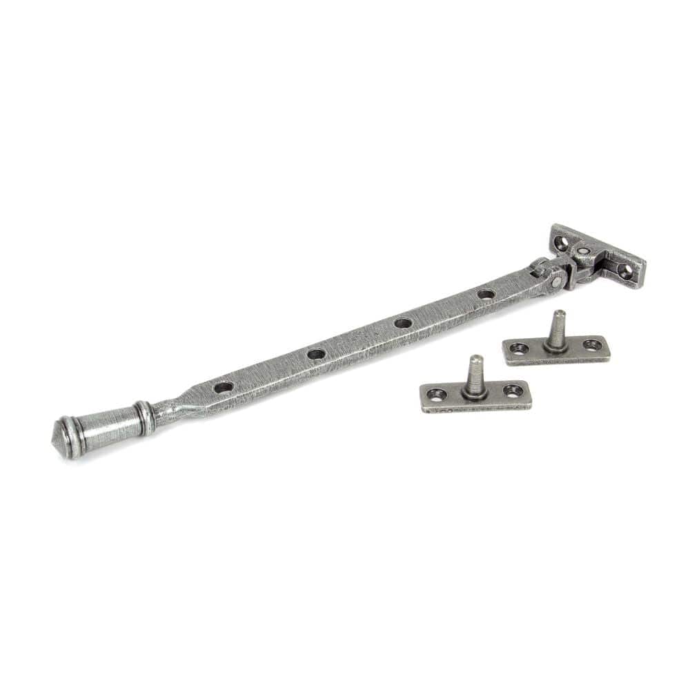 From The Anvil Window Furniture Pewter Patina / 10"/250mm From The Anvil - Pewter 10" Regency Stay