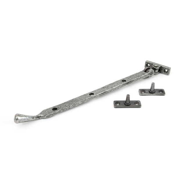 From The Anvil Window Furniture Pewter Patina / 12"/300mm From The Anvil - Pewter 12" Peardrop Stay