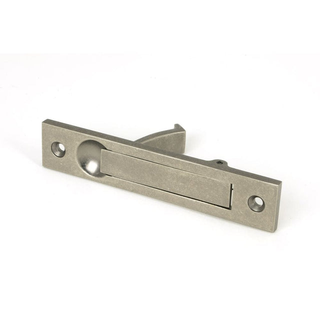 From The Anvil Door Furniture Pewter Patina / Door Edge Pull / Rectangular From The Anvil - Pewter 125mm x 25mm Edge Pull