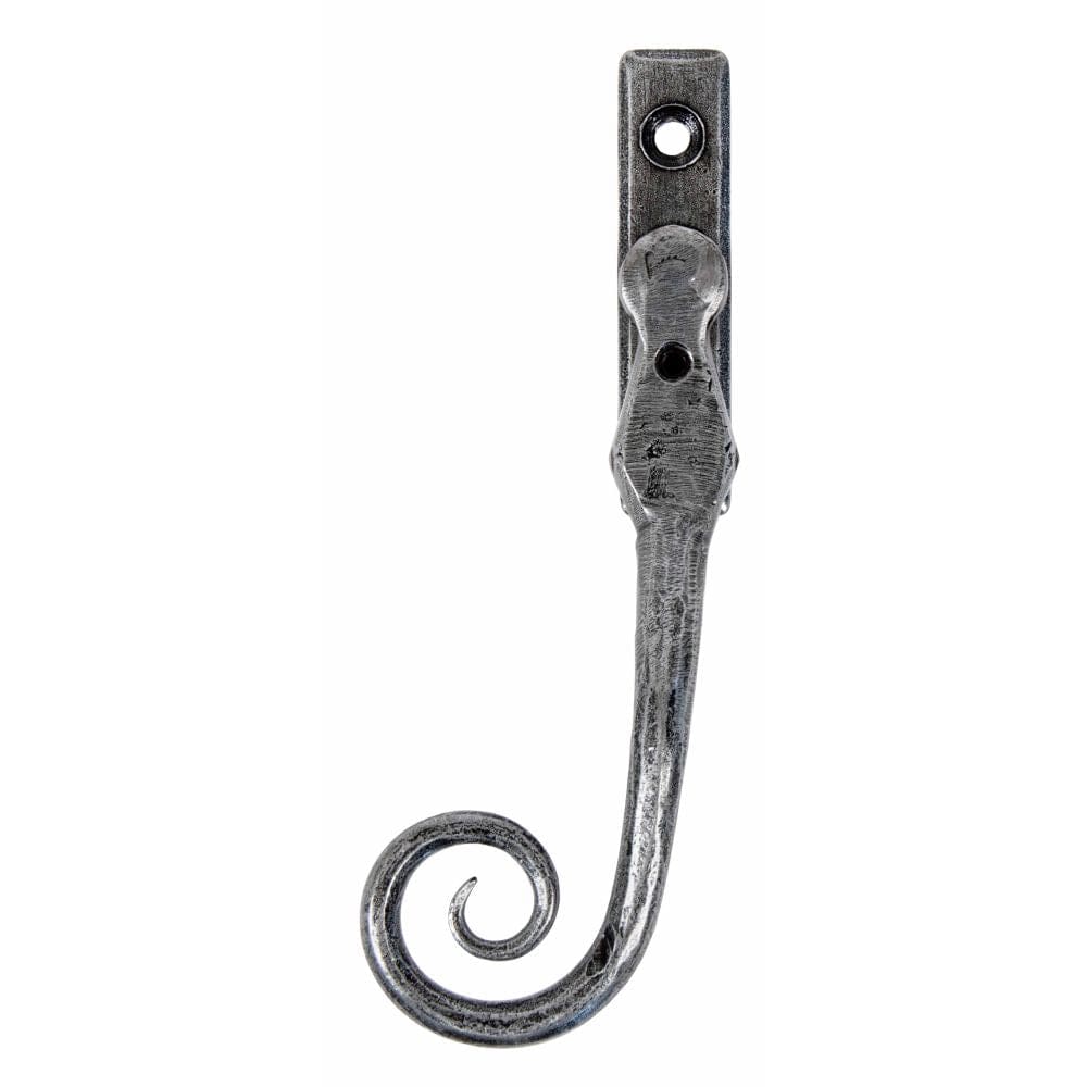 From The Anvil Window Furniture Pewter Patina / Left Hand / Yes From The Anvil - Pewter 16mm Monkeytail Espag - LH