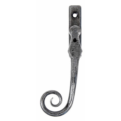 From The Anvil Window Furniture Pewter Patina / Left Hand / Yes From The Anvil - Pewter 16mm Monkeytail Espag - LH