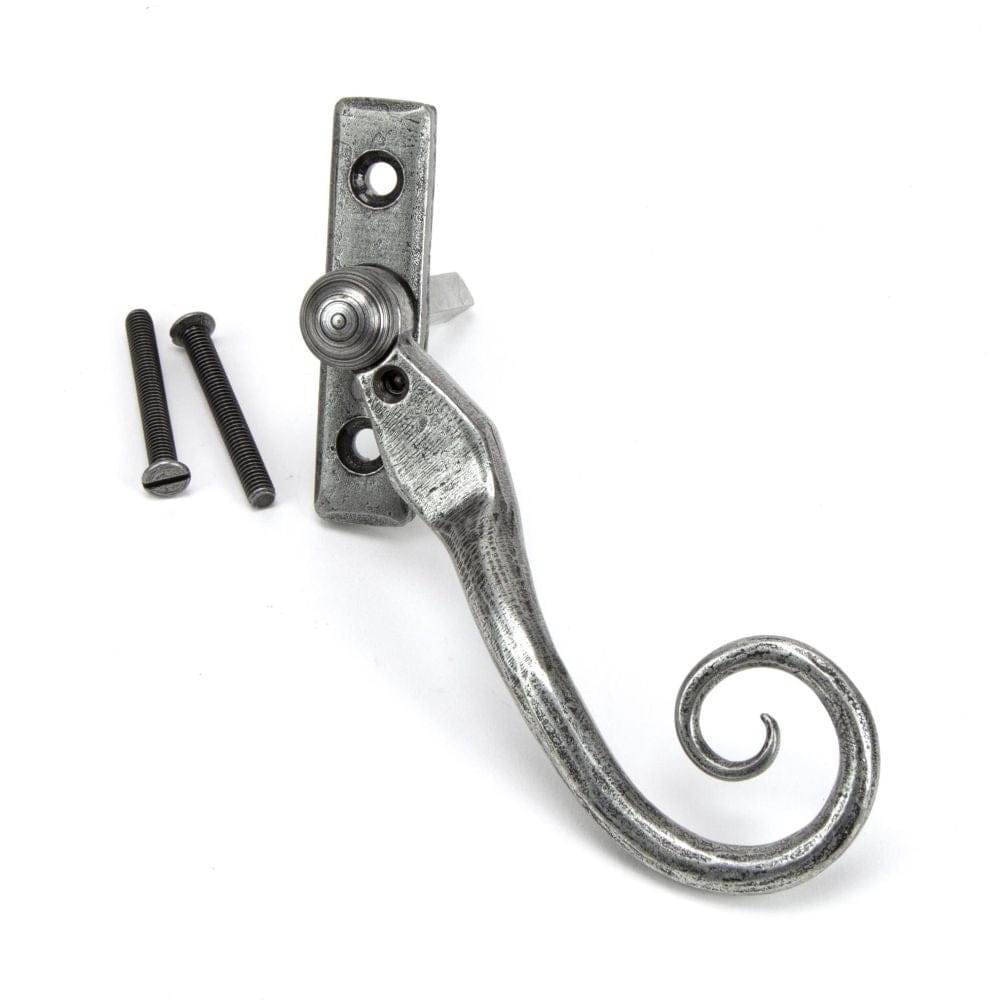 From The Anvil Window Furniture Pewter Patina / Right Hand / Yes From The Anvil - Pewter 16mm Monkeytail Espag - RH