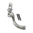 From The Anvil Window Furniture Pewter Patina / Right Hand / Yes From The Anvil - Pewter 16mm Peardrop Espag - RH