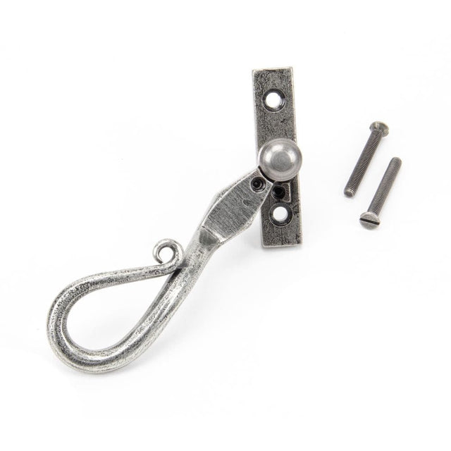 From The Anvil Window Furniture Pewter Patina / Left Hand / Yes From The Anvil - Pewter 16mm Shepherd's Crook Espag - LH