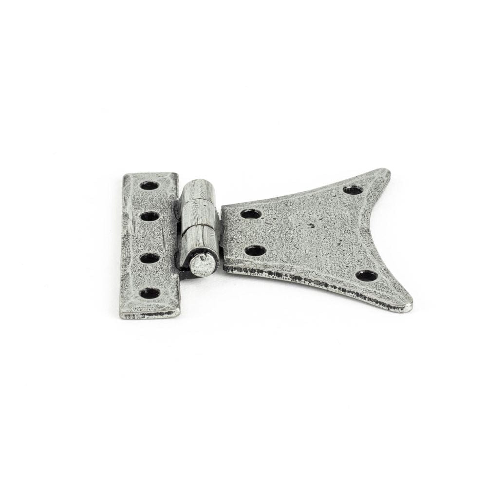 From The Anvil Hinges Pewter Patina / Butterfly Hinges / 2" (51mm) From The Anvil - Pewter 2" Half Butterfly Hinge (pair)