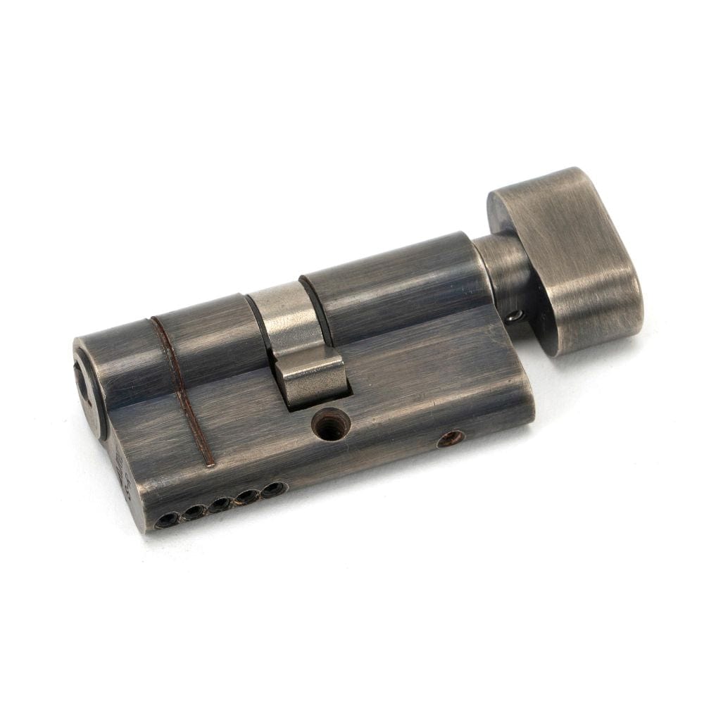 From The Anvil Locks & Latches Pewter Patina / Euro Cylinder & Turn / 30 x 30mm From The Anvil - Pewter 30/30 5pin Euro Cylinder/Thumbturn