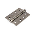 From The Anvil Hinges Pewter Patina / Ball Bearing Hinges / 4" x (102mm) From The Anvil - Pewter 4" Ball Bearing Butt Hinge (Pair) ss