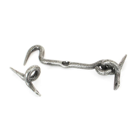 From The Anvil Accessories Pewter Patina / Cabin Hooks / 4" / 100mm From The Anvil - Pewter 4" Forged Cabin Hook