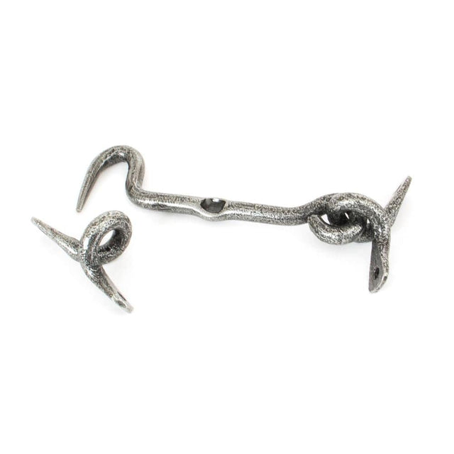 From The Anvil Accessories Pewter Patina / Cabin Hooks / 4" / 100mm From The Anvil - Pewter 4" Forged Cabin Hook