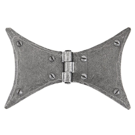 From The Anvil Hinges Pewter Patina / Butterfly Hinges / 5" (127mm) From The Anvil - Pewter 5" Butterfly Hinge (pair)