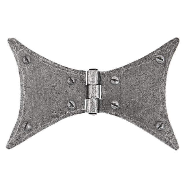 From The Anvil Hinges Pewter Patina / Butterfly Hinges / 5" (127mm) From The Anvil - Pewter 5" Butterfly Hinge (pair)