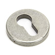 From The Anvil Door Furniture Pewter Patina / Euro Profile Escutcheons From The Anvil - Pewter 52mm Regency Concealed Escutcheon