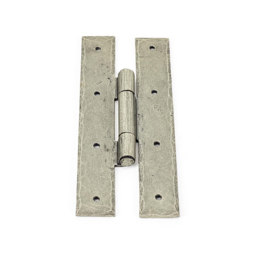 From The Anvil Hinges Pewter Patina / H & HL Hinges / 7" (179mm) From The Anvil - Pewter 7" H Hinge (pair)