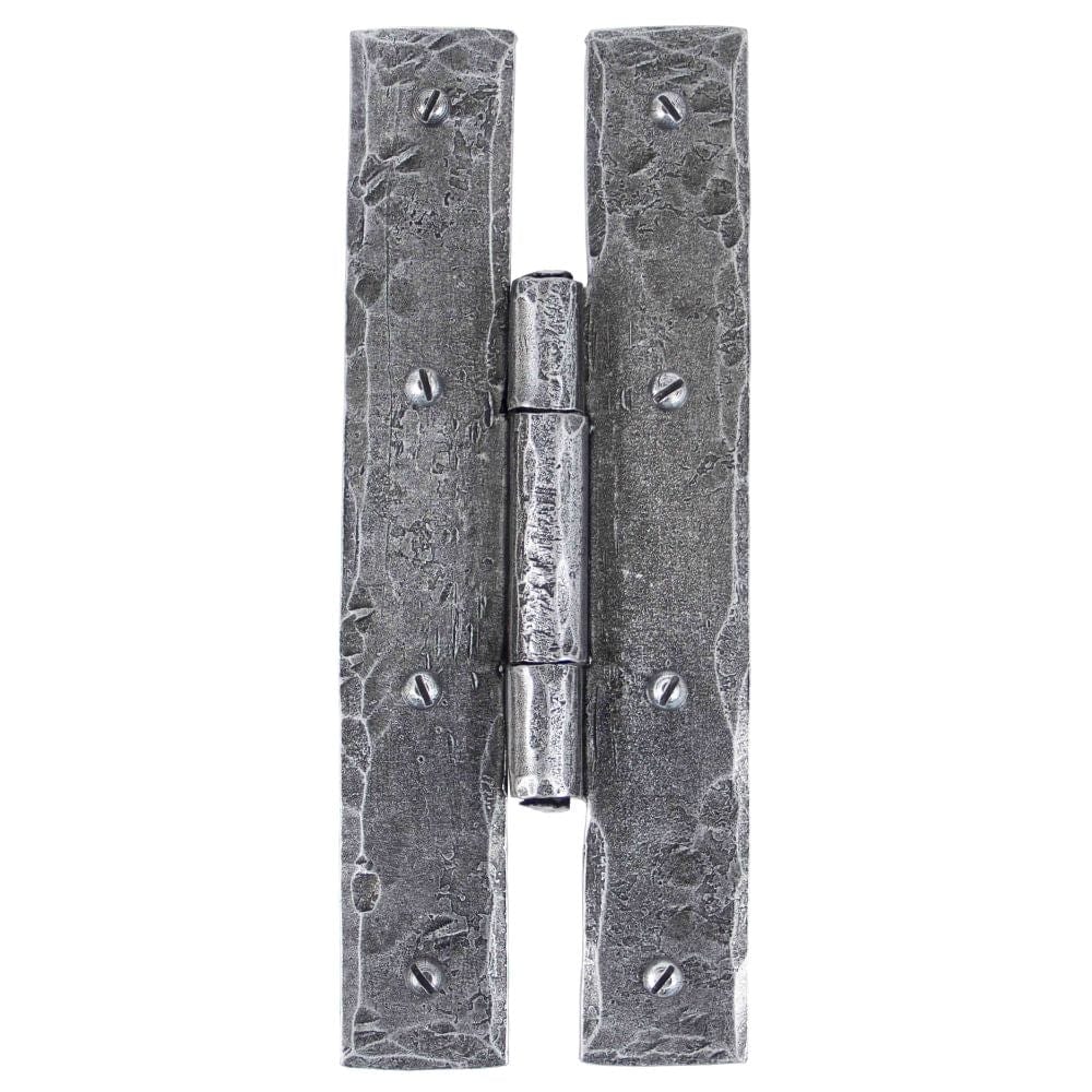 From The Anvil Hinges Pewter Patina / H & HL Hinges / 7" (179mm) From The Anvil - Pewter 7" H Hinge (pair)